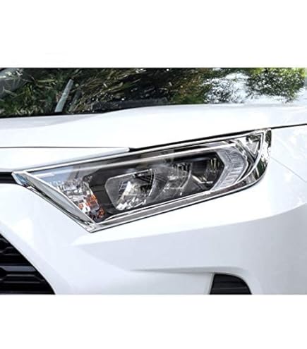 【新品未開封】50系rav4用ヘッドライトカバー 楽天市場】新型トヨタ RAV4 50系用 ヘッドライト ガーニッシュ